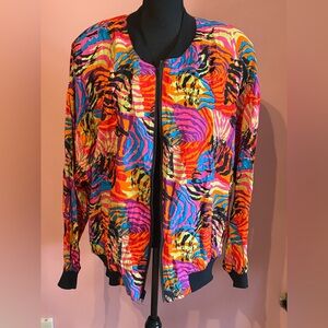 C.M Shapes bomber jacket